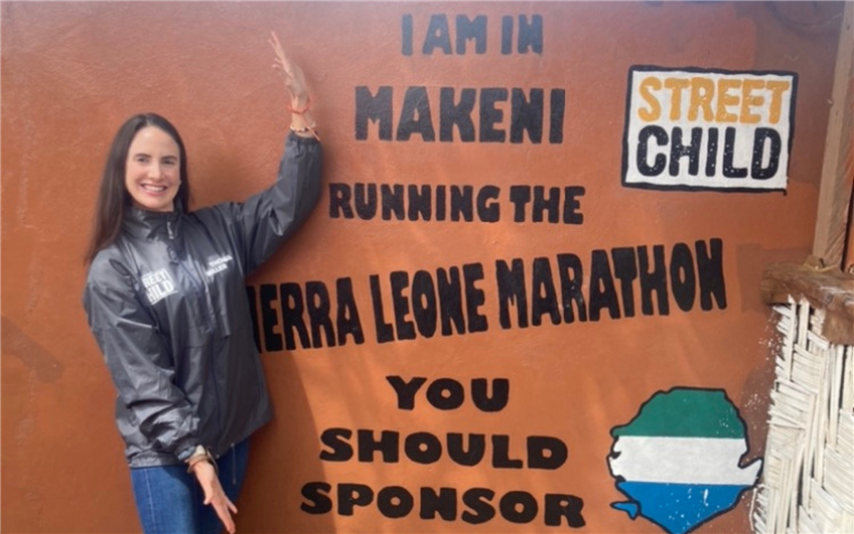 Marine Caine Sierra Leone Marathon